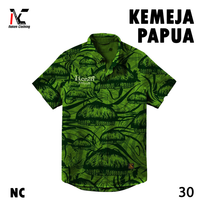 Kemeja Papua Noken Clothing motif No. 30
